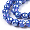 Electroplate Opaque Glass Beads Strands LS-GLAA-T032-P4mm-AB11-3