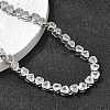 Brass Micro Pave Cubic Zirconia Geometric Tennis Necklaces NJEW-C121-02A-P-3