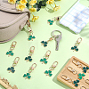 20Pcs 2 Styles Alloy Enamel Pendant Decorations HJEW-CP00087-4
