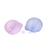 Frosted Transparent Acrylic Beads FACR-C001-01E-2