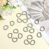 304 Stainless Steel D Rings STAS-CP0001-05A-3