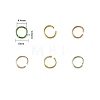 600pcs 6 Colors Aluminum Jump Rings ALUM-CJ0001-14-2