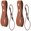4Pcs Imitation Leather Belt Bullwhip Holder AJEW-GF0014-46-7