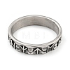 304 Stainless Steel Ring RJEW-B055-03AS-02-3