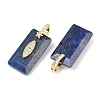 Natural Lapis Lazuli Faceted Pendants GG-CBA4154-06G-07-2