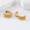 304 Stainless Steel Hoop Earrings for Women VK8456-2