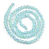 Electroplate Glass Beads Strands EGLA-B013-01A-AB03-2