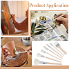 7Pcs Wool Painting Pen Brush Set AJEW-WH0485-80-5