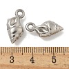 Anti-Tarnish 304 Stainless Steel Pendants STAS-Q334-57P-3