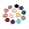Natural & Synthetic Mixed Stone Pendants G-Q606-33KCG-1