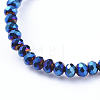 Electroplate Glass Beaded Necklaces NJEW-JN02793-01-2