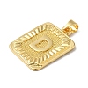 Rack Plating Brass Pendants KK-B092-42G-D-2