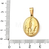 Religion 304 Stainless Steel Pendants STAS-H264-13A-AG-3