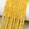 Dyed Natural Whie Jade Beads Strands GG-CBAF9EE-A22-3x4mm-2