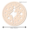 Basswood Basket Bottoms WOOD-WH0111-034-1