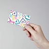 PVC Plastic Waterproof Card Stickers DIY-WH0432-010-5