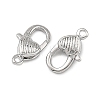 SHEGRACE Brass Lobster Claw Clasps XGRQ58302-767P-2