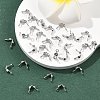 SHEGRACE Brass Bead Tips XGR0055P-61P-3