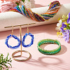 23 Strands 23 Colors Electroplate Glass Beads Strands EGLA-TA0013-80C-8
