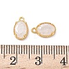 Brass Crushed Ice Cut Cubic Zirconia Pendants X-KK-D024-24A-G-3