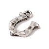 Tibetan Style Alloy Charms TIBE-Q090-29AS-2