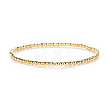 Synthetic Non-magnetic Hematite Beaded Stretch Bracelets for Men Women YP2747-2-1