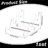 3-Tier Transparent Acrylic Keyboard Stands ODIS-WH0002-33P-2