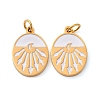 304 Stainless Steel Enamel Charm STAS-U061-32G-02-1