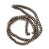 Synthetic Non-Magnetic Hematite Beads Strands G-H020-L03-10-2