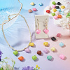 50Pcs Baking Paint Acrylic Pendants OACR-TA0004-83A-7