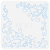 PET Hollow Out Drawing Painting Stencils DIY-WH0391-0511-1