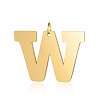 201 Stainless Steel Pendants STAS-S105-T585G-W-1