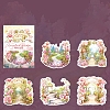 10Pcs Fairyland Bridge Paper Self-Adhesive Stickers PW-WG38875-01-1