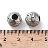 304 Stainless Steel Rhinestone European Beads STAS-A092-10B-P-3