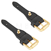 Imitation Leather & Alloy Undamaged Adjustable Bag Roller Buckles FIND-WH0126-162-1