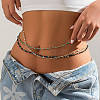 3Pcs Glass Seed Beaded Layered Waist Chains for Summer Beach WG49EE4-02-2