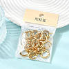 SHEGRACE Brass Spring Ring Clasps XGRPCN223-224G-6