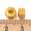 Brass Enamel Beads KK-P277-44G-3