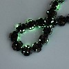 Luminous Handmade Gold Foil Glass Beads Strands FOIL-N029-01I-2