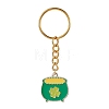 Alloy Enamel Pendant Keychain KEYC-JKC00622-03-1