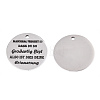 Non-Tarnish 201 Stainless Steel Pendants LS-STAS-T064-38P-8-1