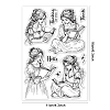 Custom PVC Plastic Clear Stamps DIY-WH0448-0668-6