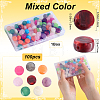 100Pcs Imitation Gemstone Acrylic Beads OACR-SP0001-05A-2