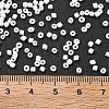 Frosted Opaque 12/0 Glass Seed Beads SEED-R029-2mm-A01-3