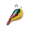 304 Stainless Steel Enamel Pendants STAS-G386-02G-01-2