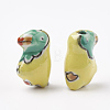 Handmade Porcelain Beads X-PORC-Q258-01-4
