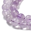 Natural Amethyst Beads Strands G-F306-11-8mm-2