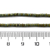 Electroplated Non-magnetic Hematite Beads Strands G-P571-A01-01B-4