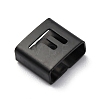 Ion Plating(IP) 304 Stainless Steel Square Slide Charms STAS-L132-08F-B-2