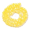 Baking Electroplate Glass Beads Strands LS-DGLA-A039-J6MM-B23-2